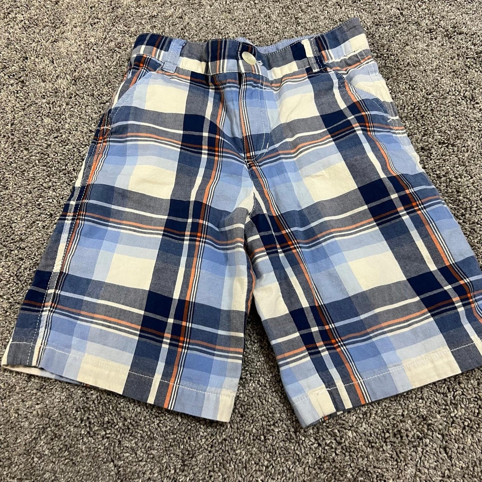 E-Land Boys Plaid Shorts Size 7